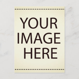 Personalized Custom Your Own Photo & Text Postcard