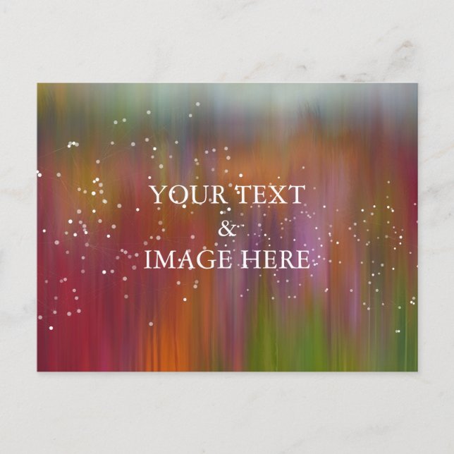 Personalized Custom Your Own Photo & Text Postcard (Front)