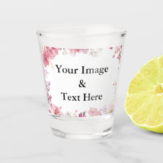 Personalized Custom Your Own Photo & Text Shot Glass