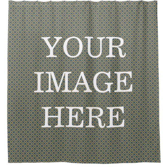 Personalized Custom Your Own Photo & Text Shower C (Front)