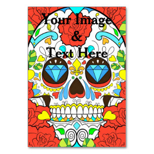 Personalized Custom Your Own Photo & Text Table Nu Table Number