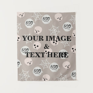 Personalized Custom Your Own Photo & Text Tapestry
