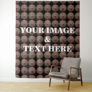 Personalized Custom Your Own Photo & Text Tapestry