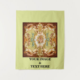 Personalized Custom Your Own Photo & Text Tapestry