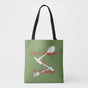 Personalized Custom Your Own Photo & Text Tote Bag