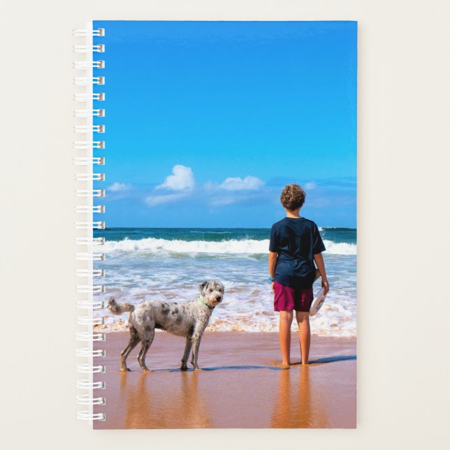 Personalized Custom Your Pet Photo Planner (Front)