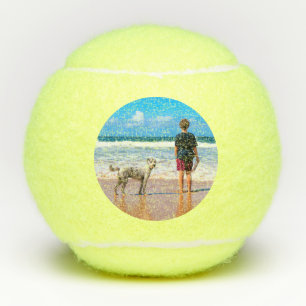 Personalized Custom Your Pet Photo Tennis Balls