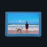 Personalized Custom Your Pet Photo Trifold Wallet<br><div class="desc">Custom Photo Wallets - Your Own Design with Pet - Dog / Cat - Personalized Family / Friends / Pets or Personal Wallet Gift - Add Your Photo / or Text / Name - Resize and move or remove and add elements / text with Customization tool ! You can transfer...</div>