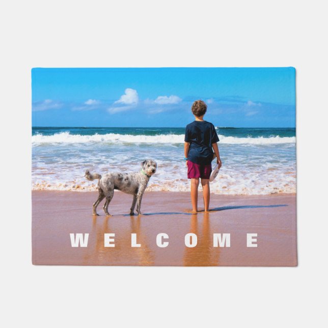 Personalized Custom Your Photo Doormat (Front)