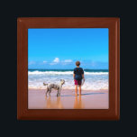 Personalized Custom Your Photo Gift Boxes<br><div class="desc">Custom Photo Gift Boxes - Make Your Own Design with Pet - Personalized Family / Friends / Pets or Personal Gift Box - Add Your Photo / or Text / Name - Resize and move or remove and add elements / text with Customization tool ! You can transfer this design...</div>