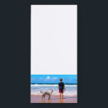 Personalized Custom Your Photo Magnetic Notepad<br><div class="desc">Magnetic Notepad with Custom Photo - Make Your Own Design with Pet - Dog / Cat - Personalized Family / Friends / Pets or Personal Magnetic Notepads / Gift - Add Your Photo / or Text / Name - Resize and move or remove and add elements / text with Customization...</div>