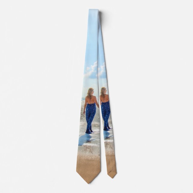 Personalized Custom Your Photo Neck Tie (Front)