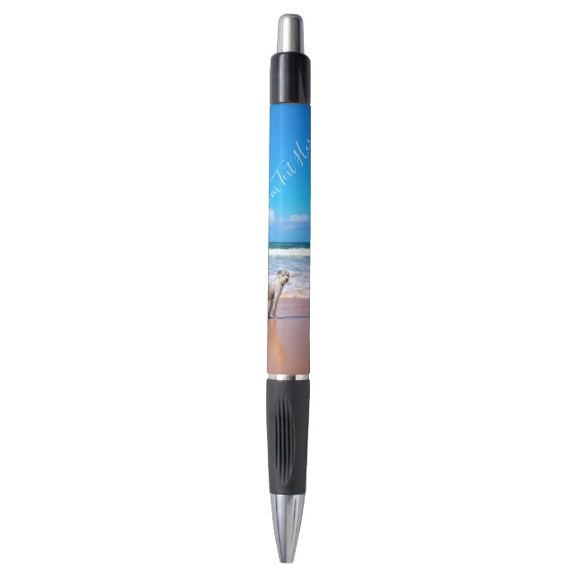 Personalized Custom Your Photo Pen with Text (Front Vertical)