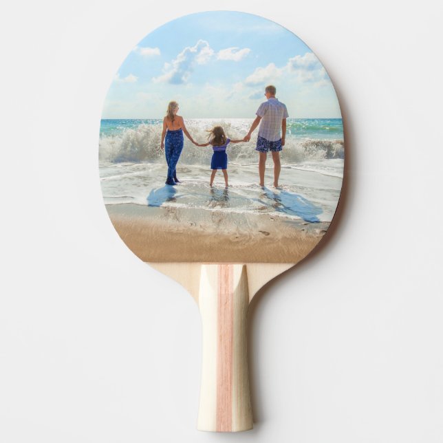 Personalized Custom Your Photo Ping Pong Paddle (Front)