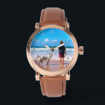 Personalized Custom Your Photo Watch<br><div class="desc">Custom Photo Watches - Make Your Own Design with Pets - Personalized Family / Friends / Pets or Personal Watch Gift - Add Your Photo / or Text / Name - Resize and move or remove and add elements / text with Customization tool ! You can transfer this design to...</div>