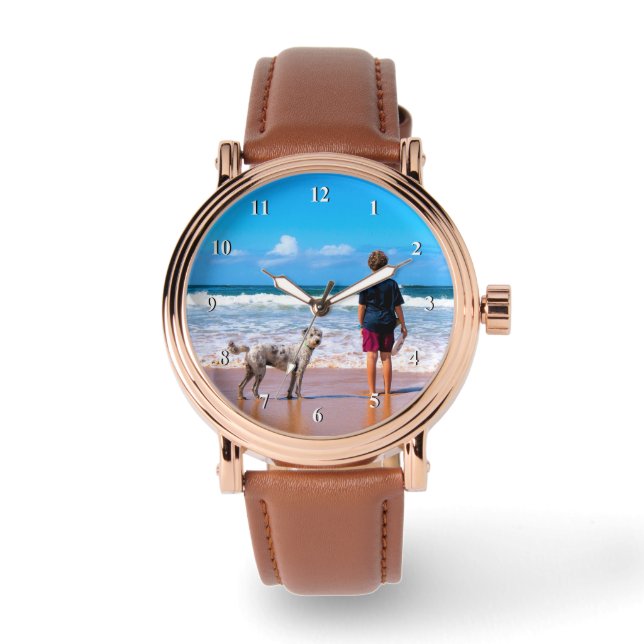 Personalized Custom Your Photo Watch (Front)