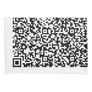 Personalized Custom Your QR Code Pillow Case