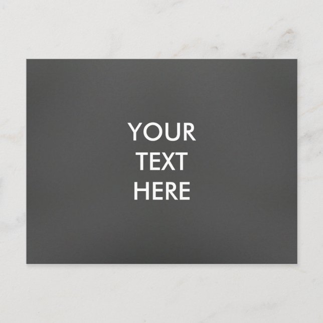 Personalized Custom Your Wooden Background Postcard (Front)