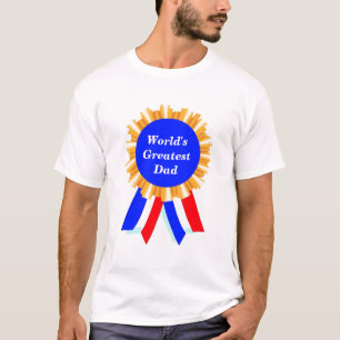 Personalized, Customizable Blue Ribbon Tees