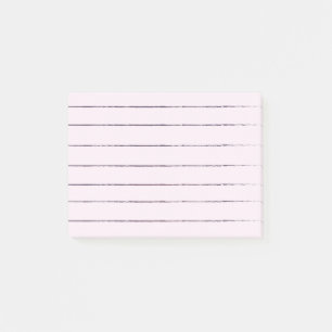 Personalized Customizable Lined Notebook Paper Post-it Notes