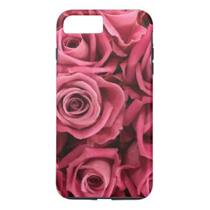 Personalized Customize Pink Roses iPhone 8 Plus/7 Plus Case