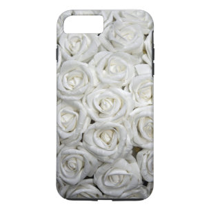 Personalized Customize White Roses iPhone 8 Plus/7 Plus Case