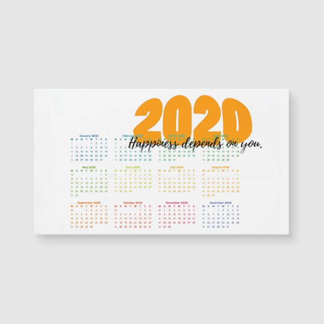 Personalized Customized 2020 (Front)