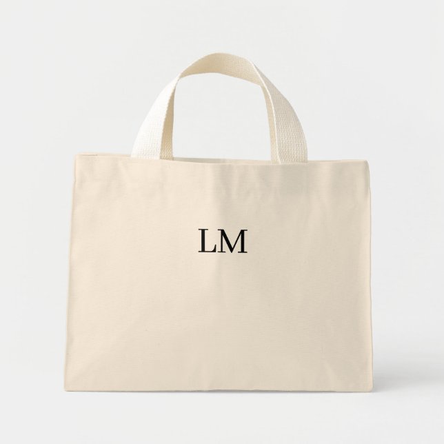 Personalized customized chain|canvas tote bag (Front)
