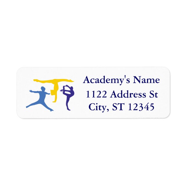 Personalized Customized Gymnastics Business Supply (Front)