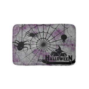 Personalized customized Happy Halloween Bath Mat