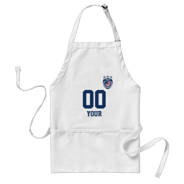 Personalized & Customized USA Sport Jersey Standard Apron (Front)