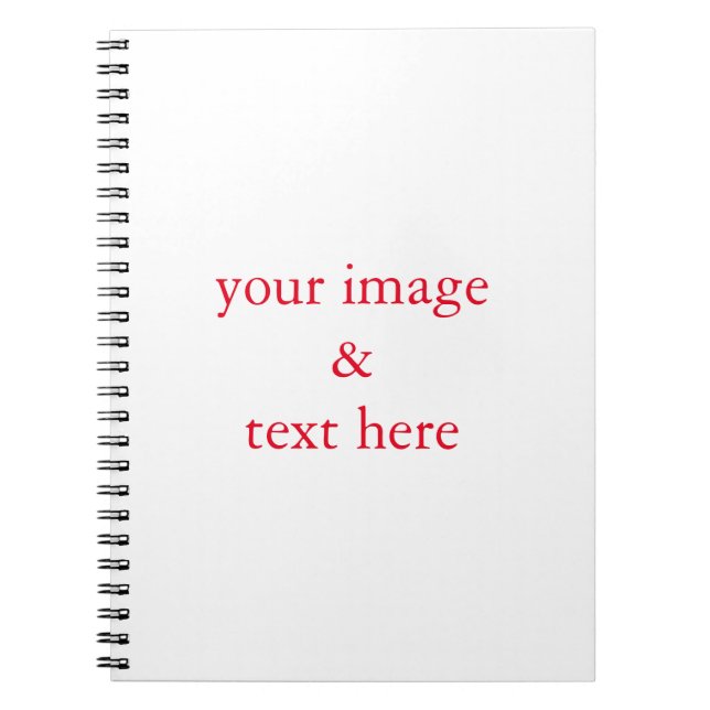 Personalized Customized Your Own Notebook (Front)