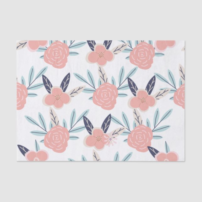 Personalized Customized Your Own Photo Tissue Pape Tissue Paper (Front)