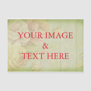 Personalized Customized Your Own Photo Tissue Pape Tissue Paper
