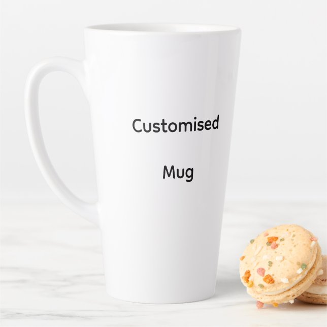 Personalized CustomizedLatte Mug (In Situ)