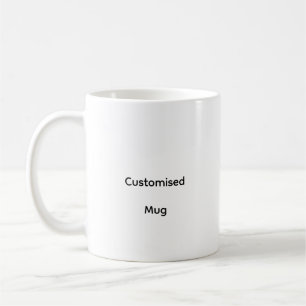 Personalized CustomizedTwo-Tone Mug, 15 oz Coffee Mug