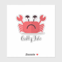 Personalized Cute and Simple Crabby Crab