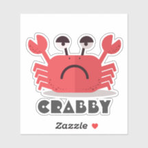 Personalized Cute and Simple Crabby Crab