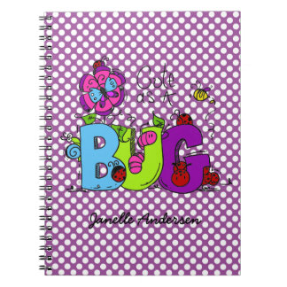 Personalized Cute as a Bug Journal