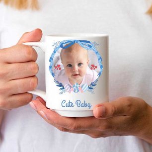 Personalized Cute Baby   Modern    Coffee Mug