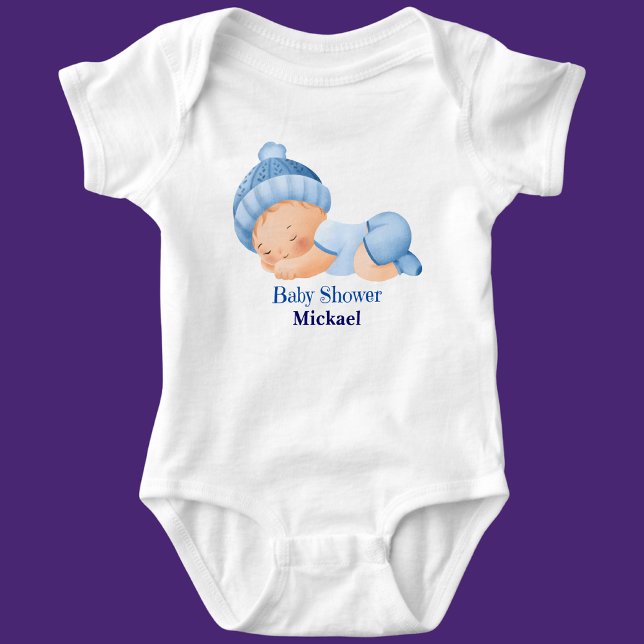 Personalized Cute Baby Shower  Bodysuit (Creator Uploaded)