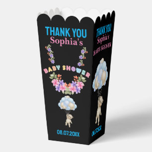 Personalized Cute Baby Shower Favour Boxe Favor Box