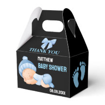 Personalized Cute Baby Shower  Favour Boxes