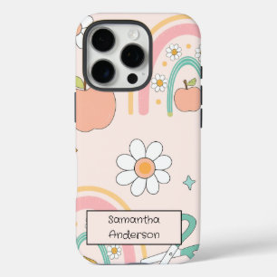 Personalized Cute Back to School   for Kids -  iPhone 16 Pro Case