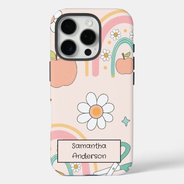 Personalized Cute Back to School | for Kids -  Case-Mate iPhone Case (Back)