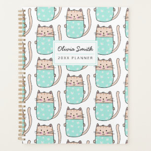 Personalized Cute Cat 2023 Planner