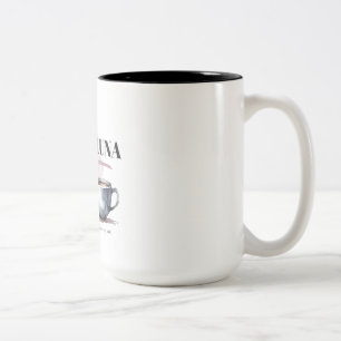 Personalized Cute Cat Mug – Custom Name Coffee Cup