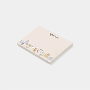 Personalized Cute Cats Notes for Cat Lover