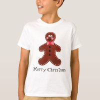Personalized Cute Christmas Gingerbread Man 