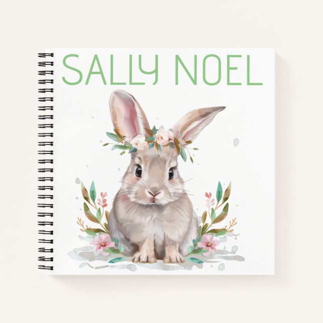 Personalized cute colourful notebook (Front)